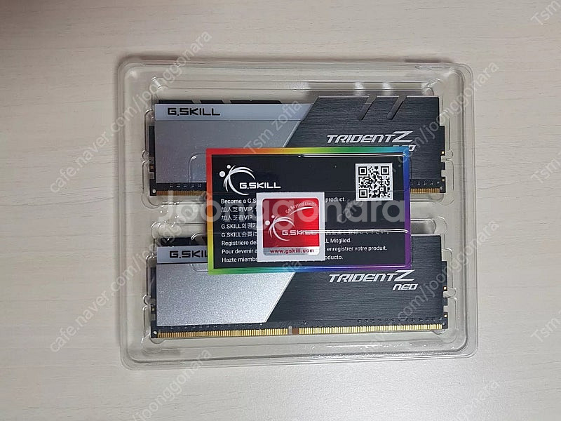 지스킬 트라이던트 3600 cl16 8g x2(16g)...--2