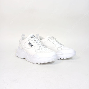 베르사체 스피드트랙 흰색 가죽 여성 스니커즈 정품 베르사체진스꾸뛰르