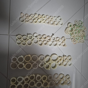 민물낚시대 실리콘줄감개 총40대분량
