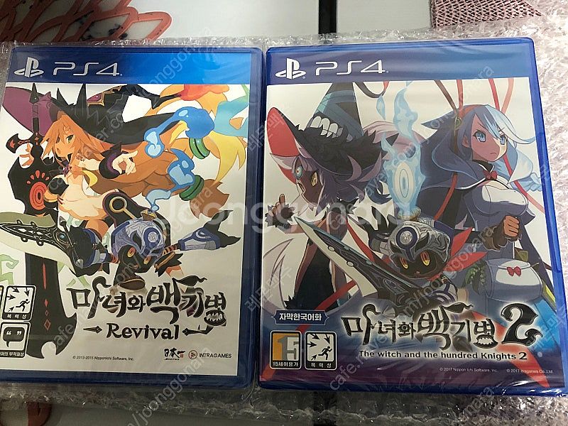 ps4 마녀와 백기병 1+2 미개봉 신품--0