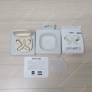 샥즈 오픈핏 2 T920 무선 블루투스 이어폰 베이지