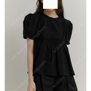 리엘 가드너 레이스 블라우스 Gardener lace blouse (black) 판매합니다.