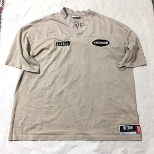 프리덤 럭비티 크림 2XL