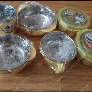 택포 뽀로로 스텐식기세트 반찬통