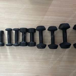 [아디다스 정품 아령 세트] 1~4kg / 총 10개
