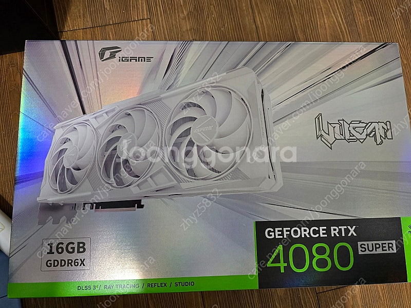 4080S 4080 super 불칸 화이트 안양직거래--0