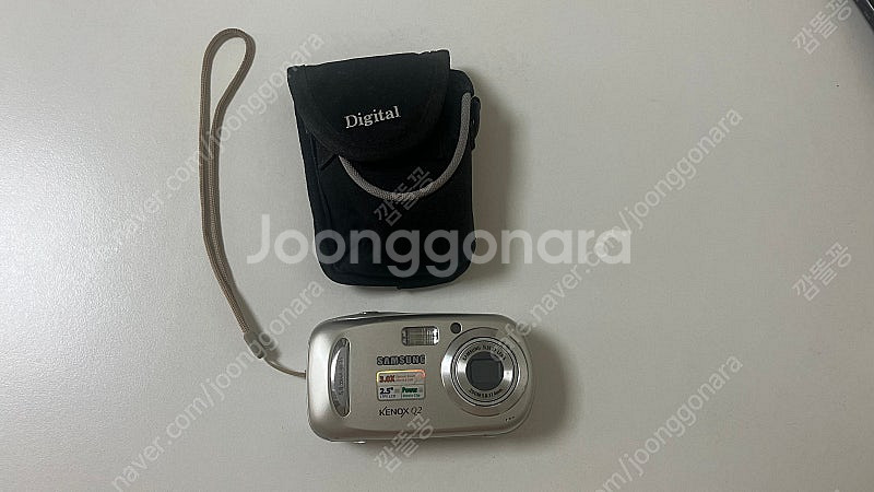 삼성 캐녹스Q2 디카 레트로 빈티지 카메라--0