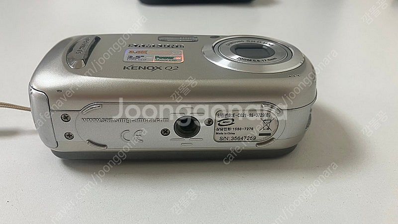 삼성 캐녹스Q2 디카 레트로 빈티지 카메라--2