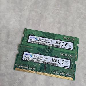 노트북램 4GB PC3L-12800S * 2
