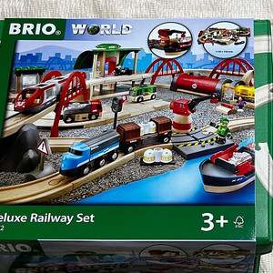 브리오 BRIO 디럭스 기차세트 33052 새상품