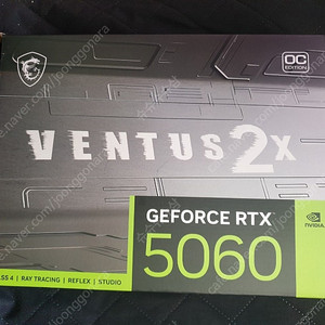벤투스 rtx5060 그래픽 카드 미개봉 새상품 팝니다
