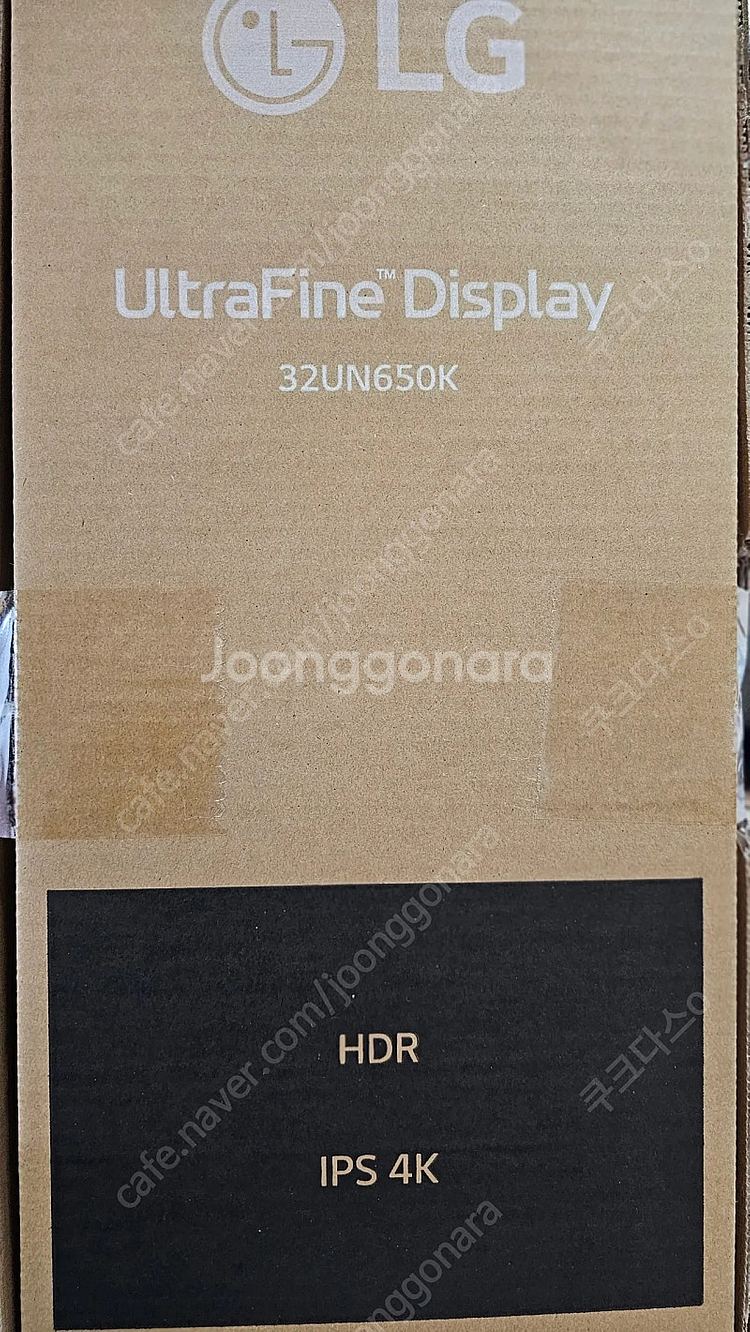 (미개봉) LG 32인치 모니터 32UN650K 4K ...--0
