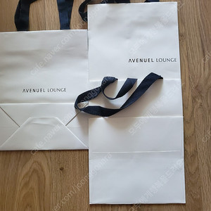 에비뉴엘 회원 쇼핑백 2장 3000원씩