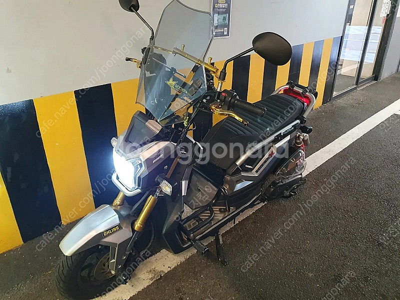 혼다 줌머X 16년 빅휠튜닝 15300km 부산--0