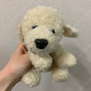 링목걸이 강아지 인형 링도그