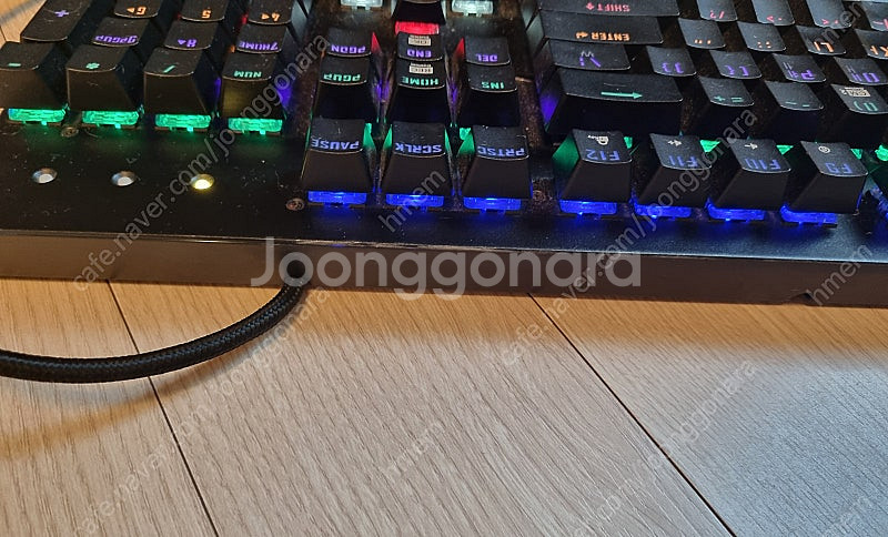 앱코 해커 k770 키보드 흑축--2