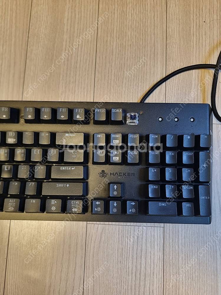 앱코 해커 k770 키보드 흑축--3