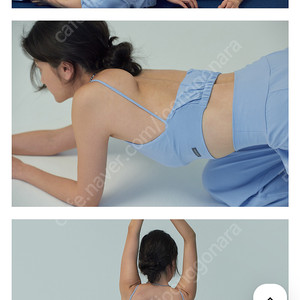 무브웜 탑 셔링백브라탑 밴딩탑 클래식탱크탑