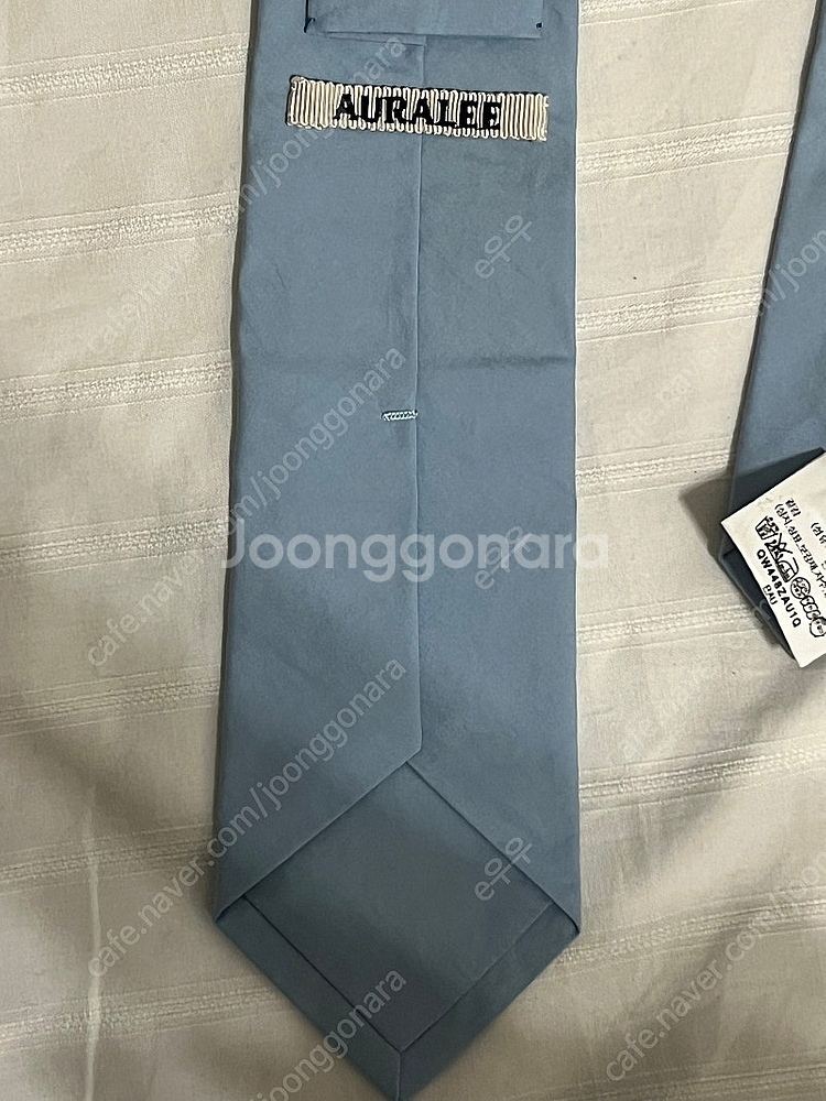 [정품]오라리 넥타이 24ss(남녀공용) 하늘색--8