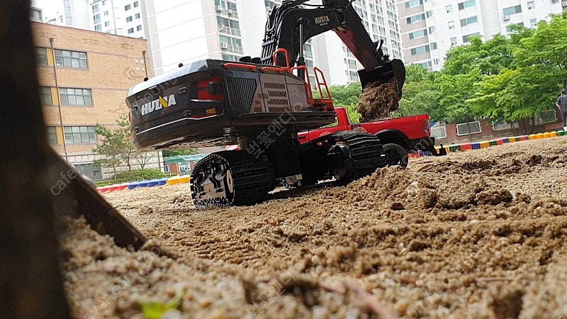 Huina 22채널 592 1592 무선조종 굴삭기/굴착기--2