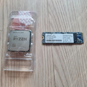 라이젠 3500X CPU + 500GB Nvme 일괄