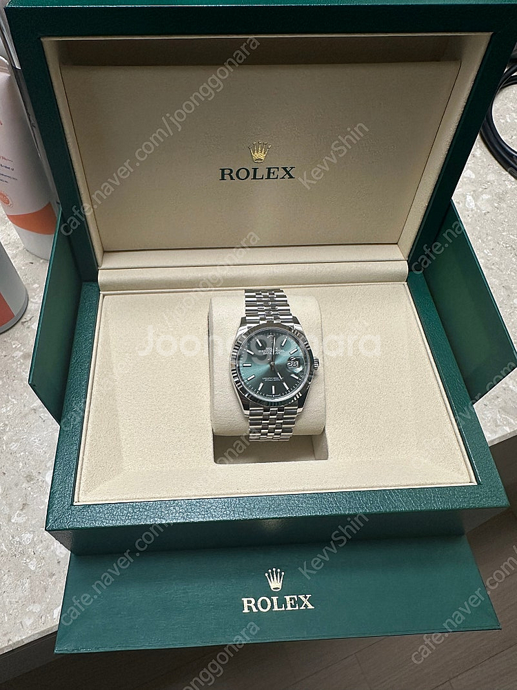 롤렉스 데이저스크 36 민트그린--0