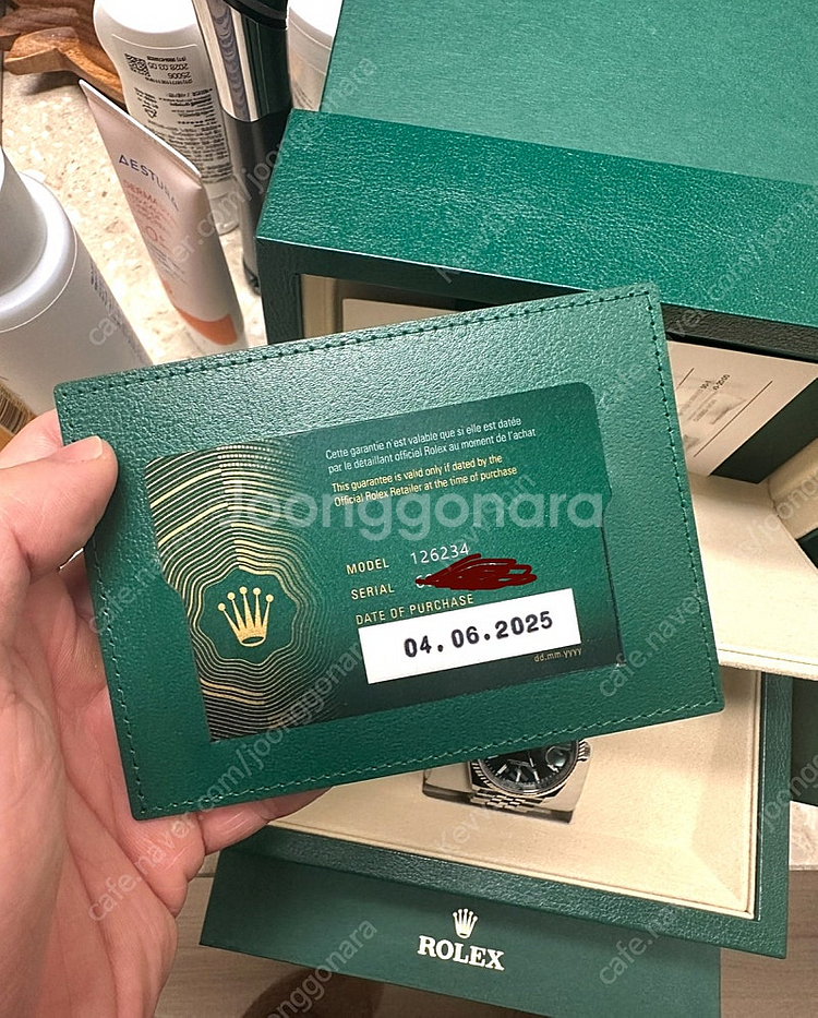 롤렉스 데이저스크 36 민트그린--3