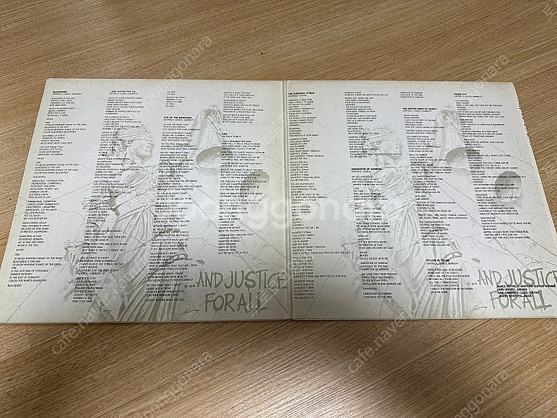 메탈리카 LP 2장짜리 2개 / 개별가능--2