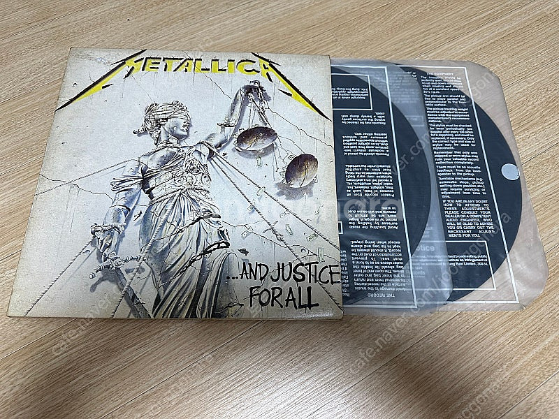 메탈리카 LP 2장짜리 2개 / 개별가능--3
