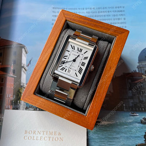 W5200028 탱크솔로 엑스라지 스틸 오토 33mm XL 까르띠에 3800
