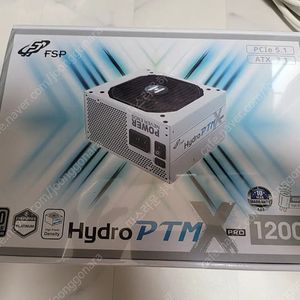 밀봉새제품73%할인)FSP PTM X Pro 1200W파워 atx3.1풀모듈러 화이트 국내정품(플레티늄)
