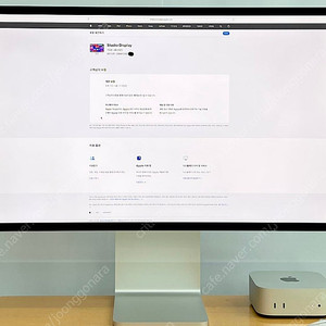 [ APPLE ] 애플 스튜디오 디스플레이 (기울기 및 높이 조절 스탠드)