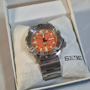 세이코 오렌지 몬스터 skx781 판매합니다