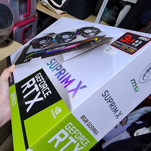 MSI 슈프림 X 3070TI 팝니다.