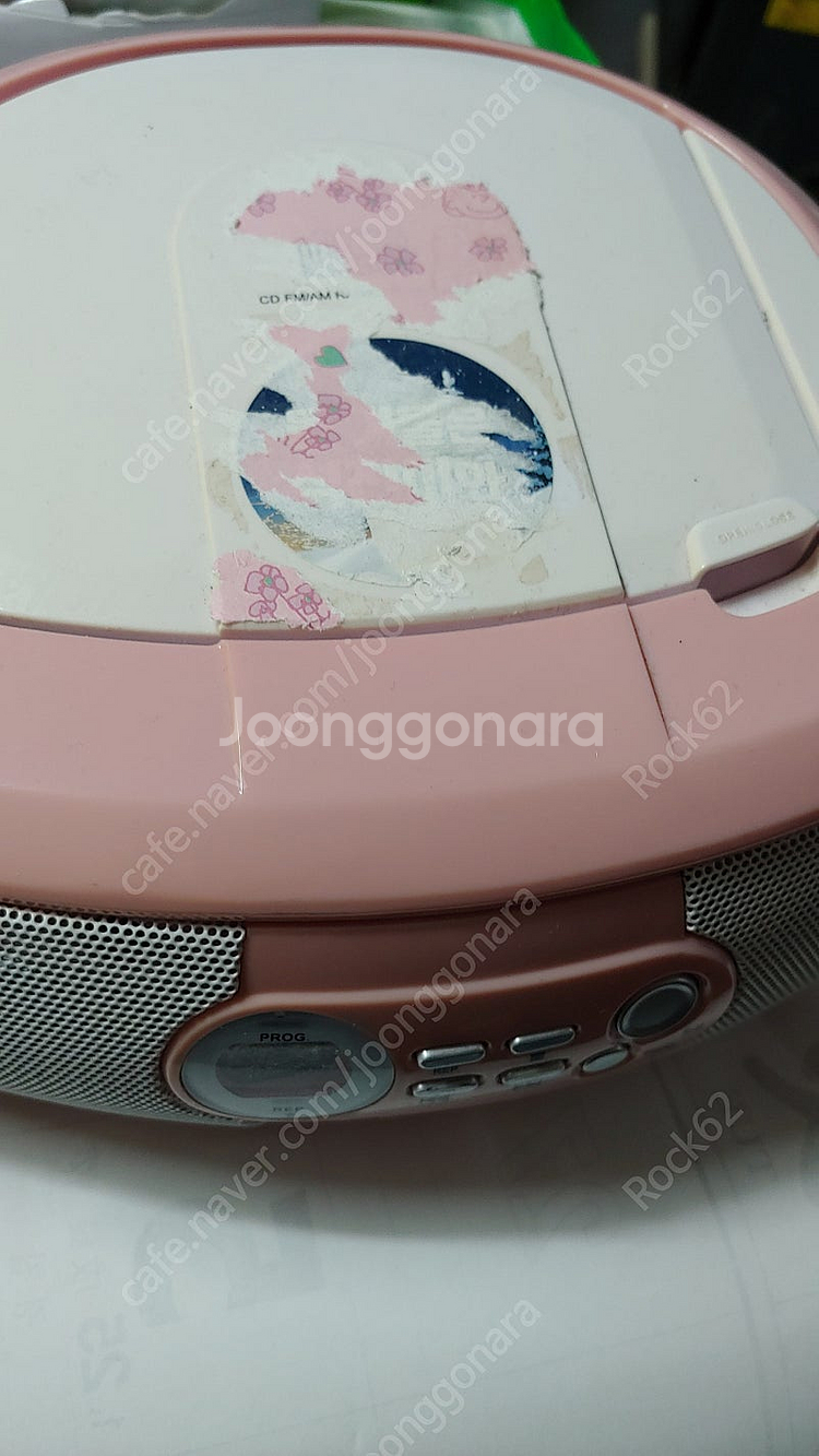 부품용 CD카세트 포터블 플레이어 2종 팝니다..(롯데...--6