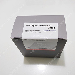 AMD 라이젠 9800X3D 멀티팩정품 미개봉 팝니다