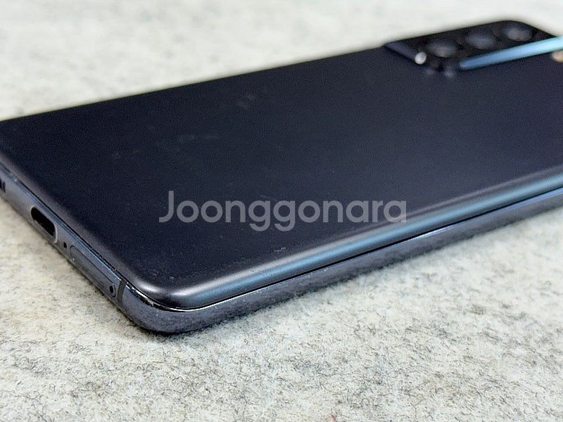 갤럭시S21 블랙 256G 미파손 꺠끗한 단말기 실사용...--7