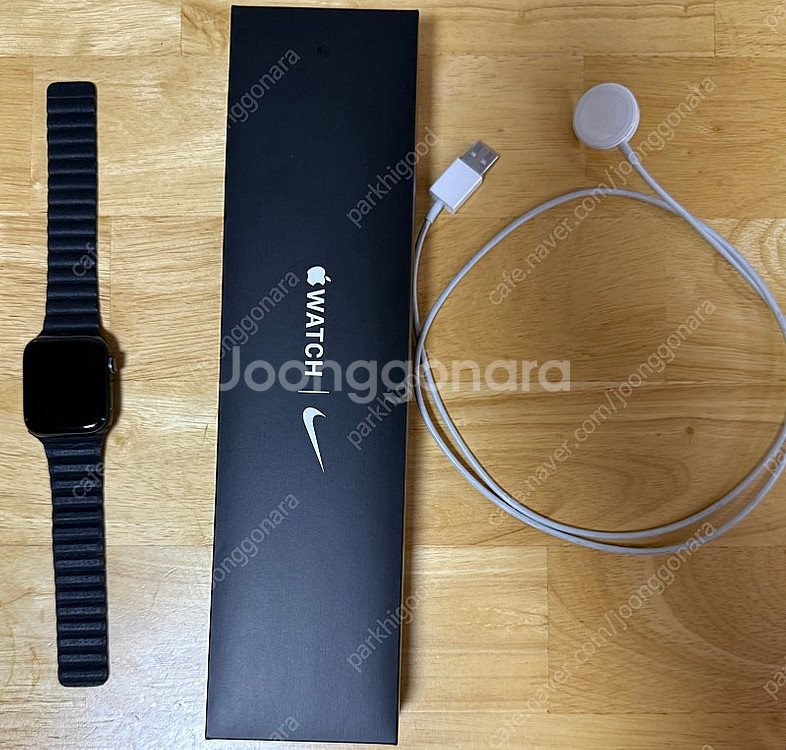 애플워치 SE 스페이스그레이 44mm 나이키--0