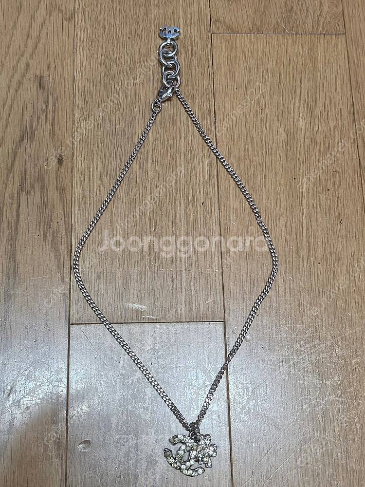 (정품) 샤넬 CC로고 목걸이 (명품 여자 네클리스 악...--1