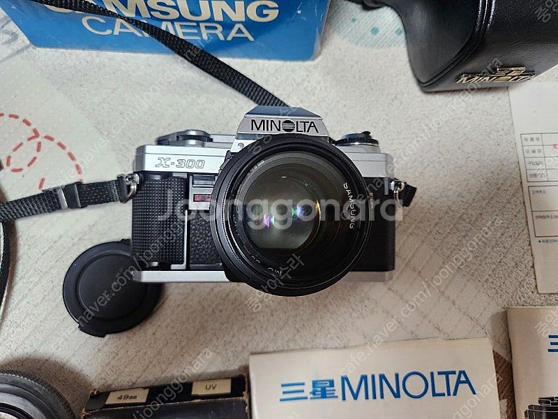삼성 미놀타 x-300 필름카메라 20만원--6