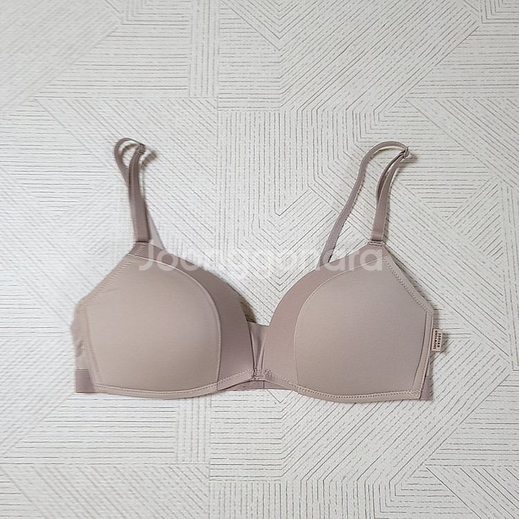 예스 베이직 노와이어 브라 / 베이지75B--1