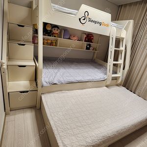 슬리핑덕 3층침대230-> 20만