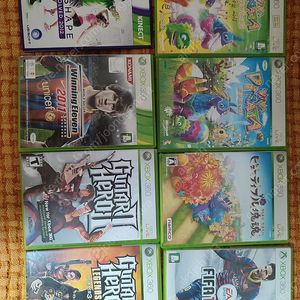 Xbox 360 게임 타이틀 모음 기타히어로 비바 피냐타 등 택포