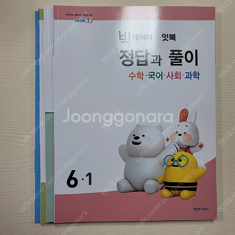 수학리더(6-1), 밀크티 교재 문제집--4