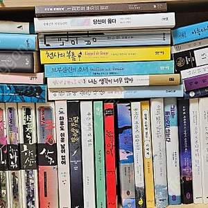 추리소설 힐링소설 에세이등 베스트셀러들