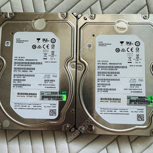 4테라 SATA Rpm 7200 2개 팔아요