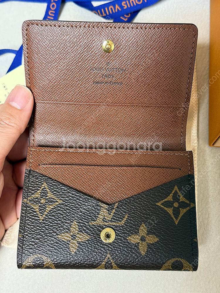 루이비통 엔벨로프 카드지갑(카드홀더) 판매해요.--3