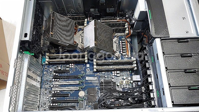 HP Z820 워크스테이션 2696v2 듀얼, 128G...--3