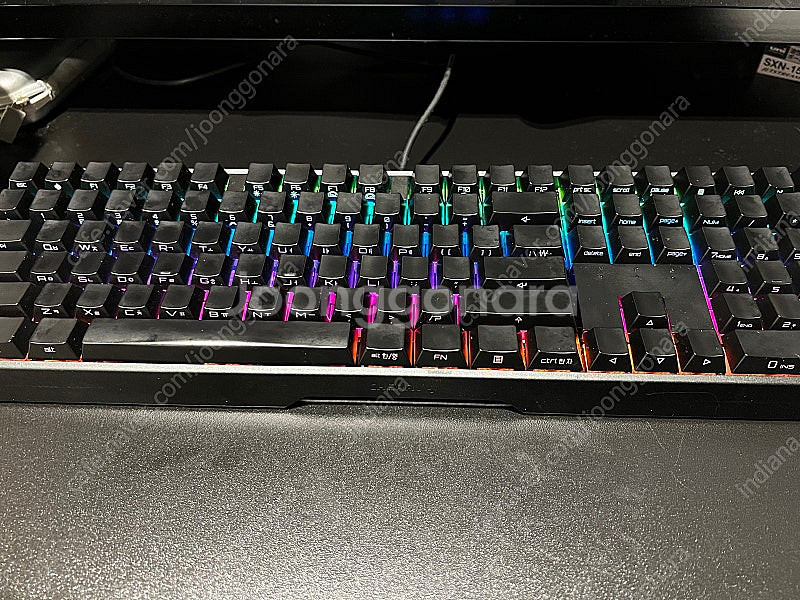 cherry mx board3.0 RGB 블랙 적축--0