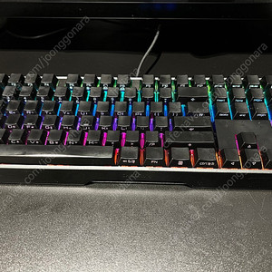 cherry mx board3.0 RGB 블랙 적축